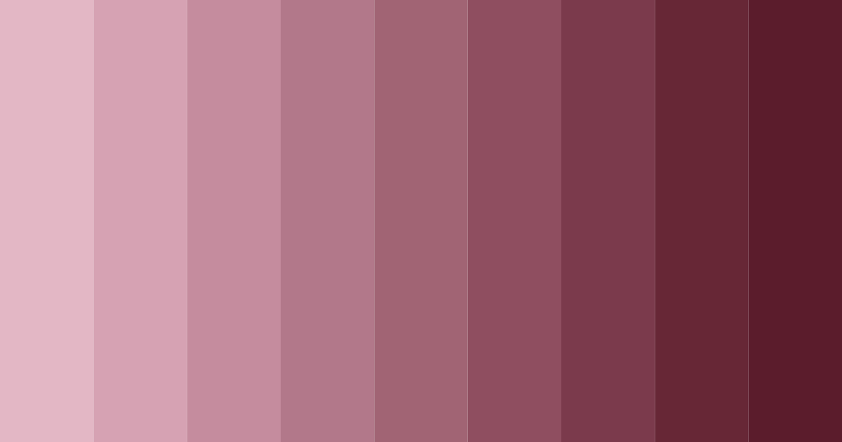 Download blush of the highlands color palette PNG image (landscape)