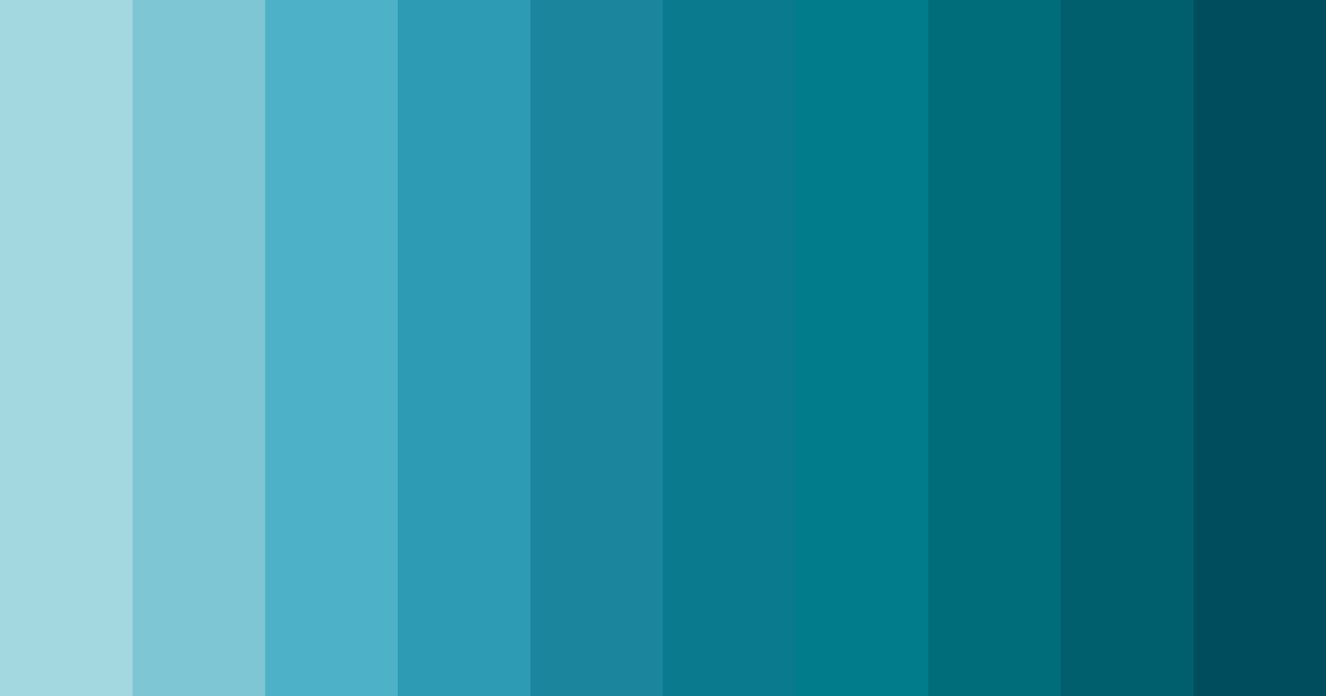 Download aqua serenade color palette PNG image (landscape)