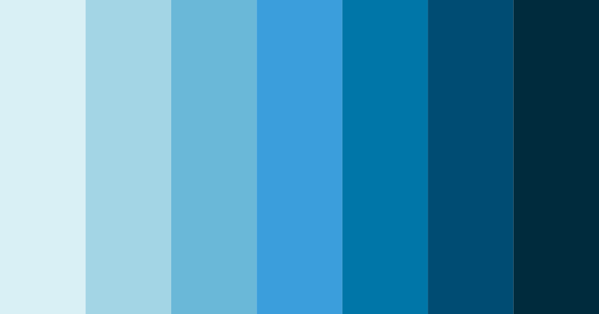 Download tranquil depths color palette PNG image (landscape)
