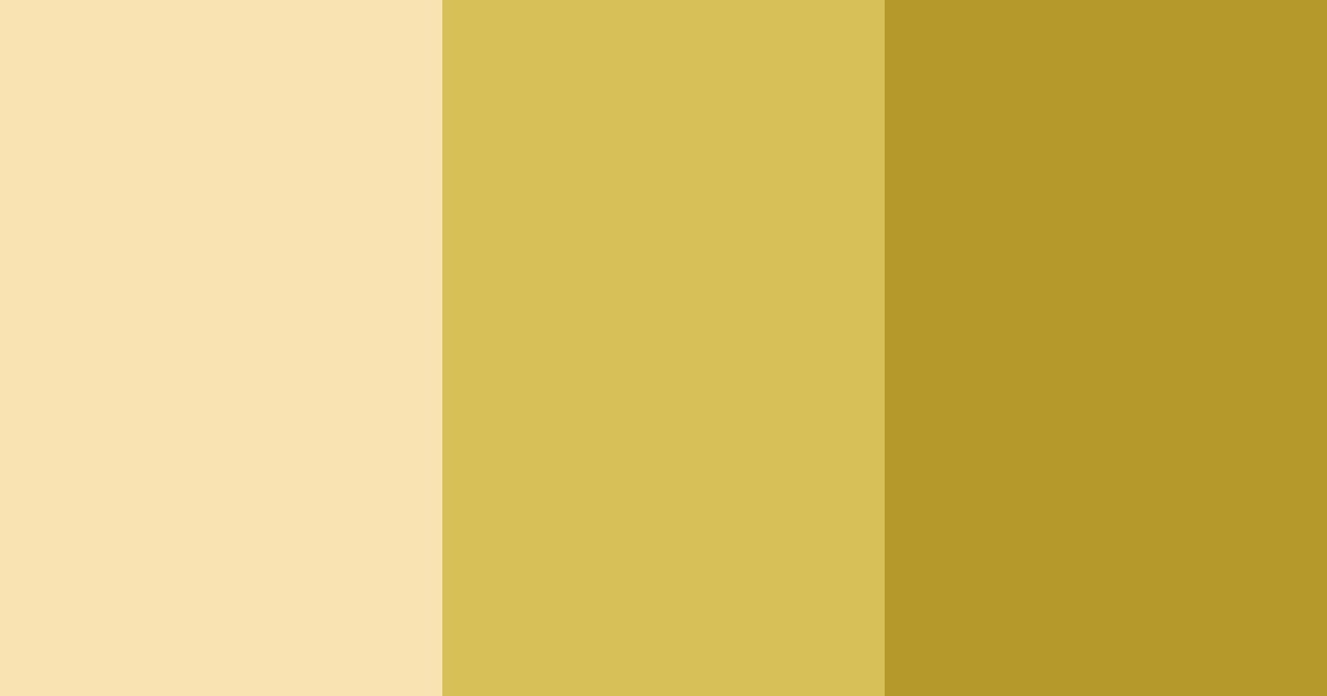 Download gold elegance color palette PNG image (landscape)