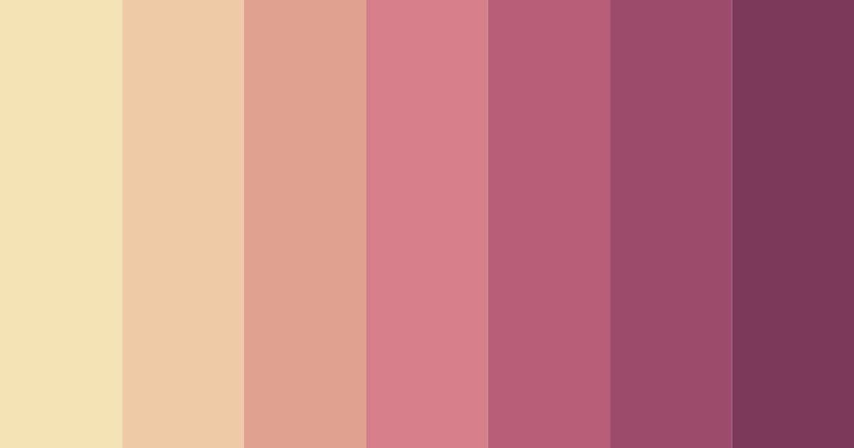 Download pink week color palette PNG image (landscape)