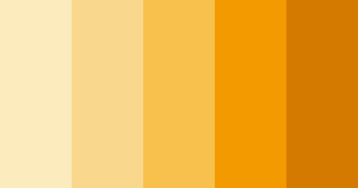Download golden sunset color palette PNG image (landscape)