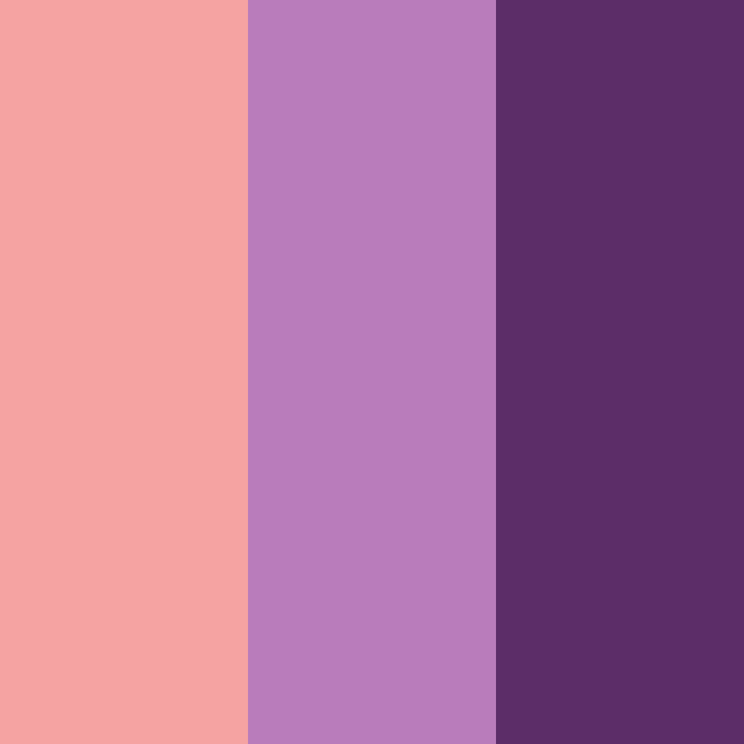 Download red and purple dream color palette PNG image (square)