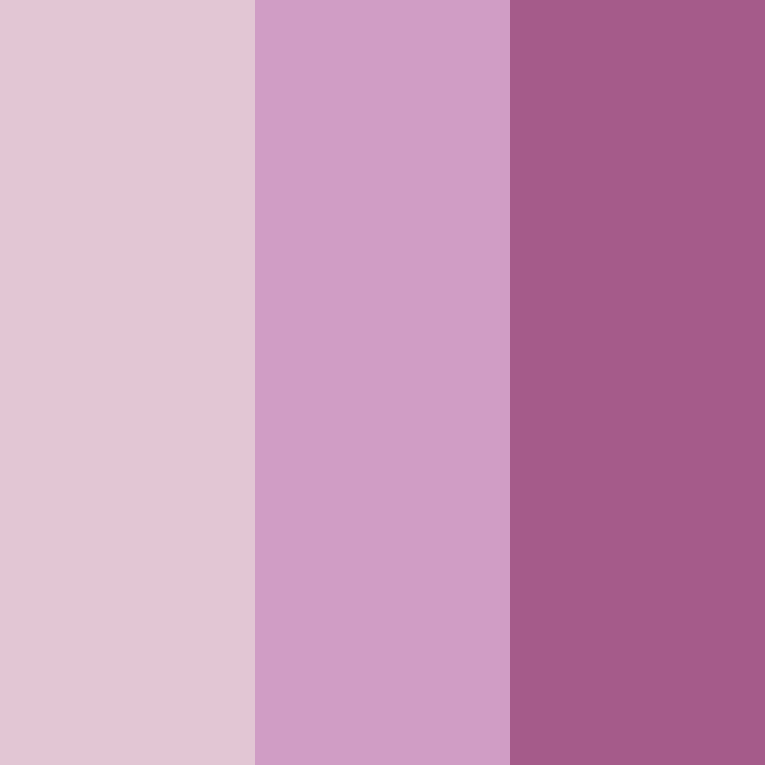 Download mauve blooms color palette PNG image (square)