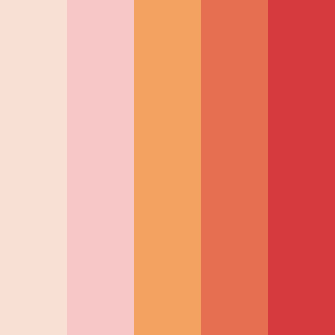 Download sundae dreamscape color palette PNG image (square)