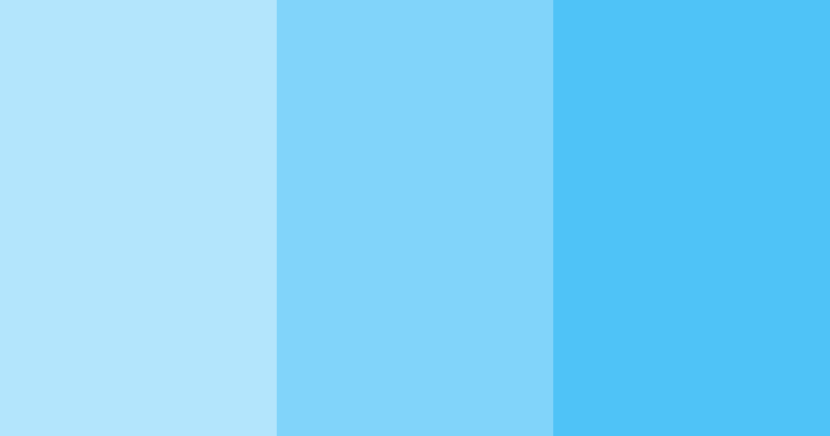 Download light blue color palette PNG image (landscape)