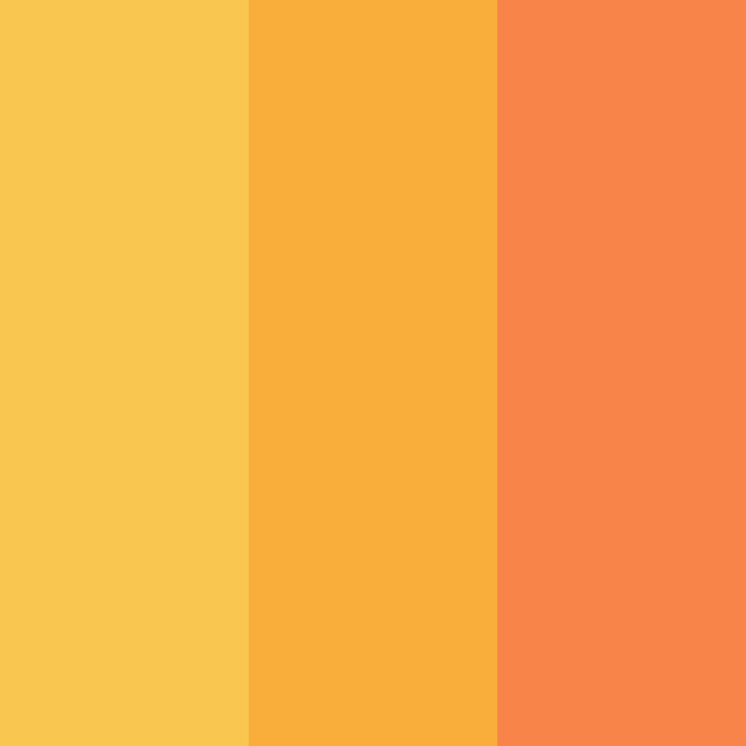 Download golden sunset serenade color palette PNG image (square)