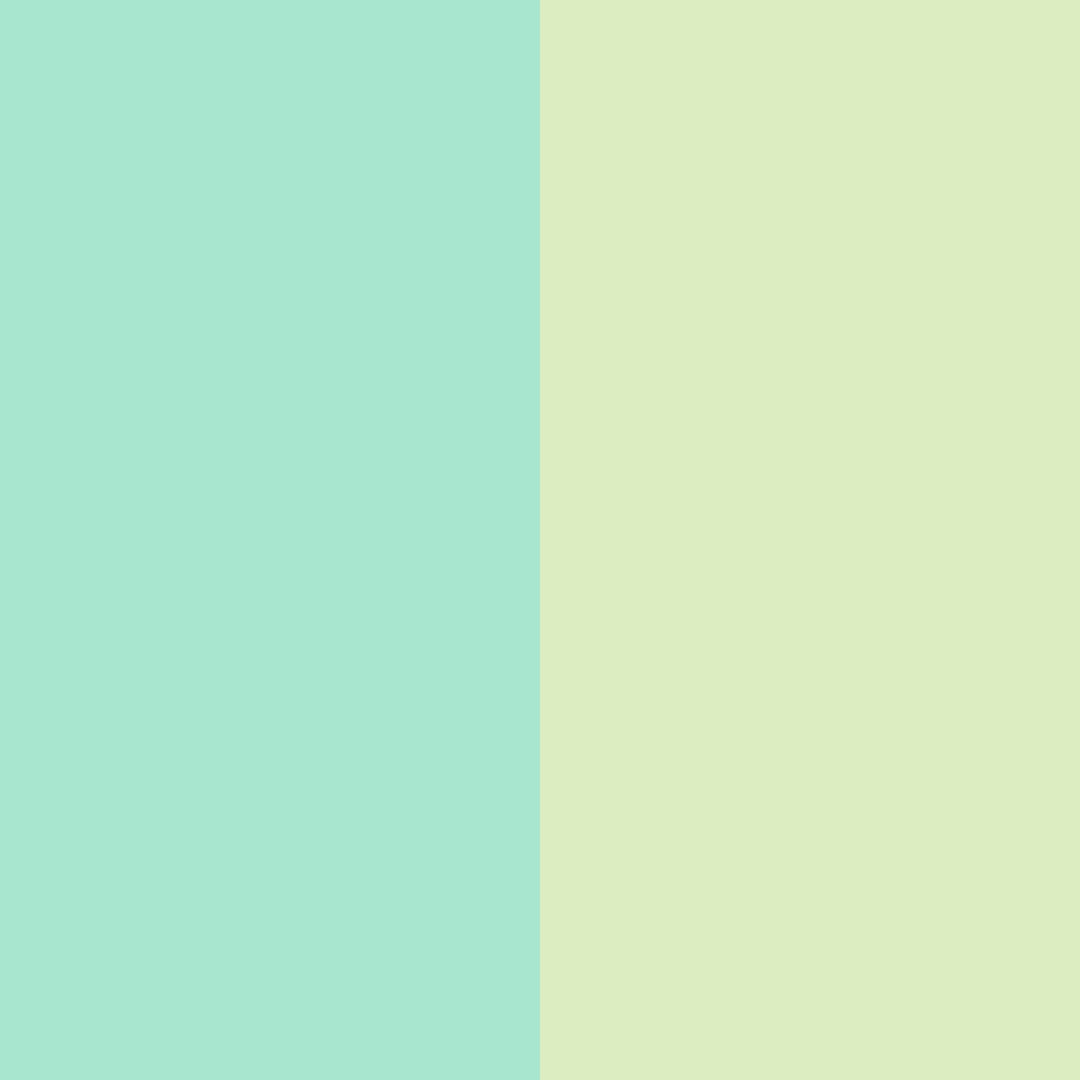 Download green forest color palette PNG image (square)