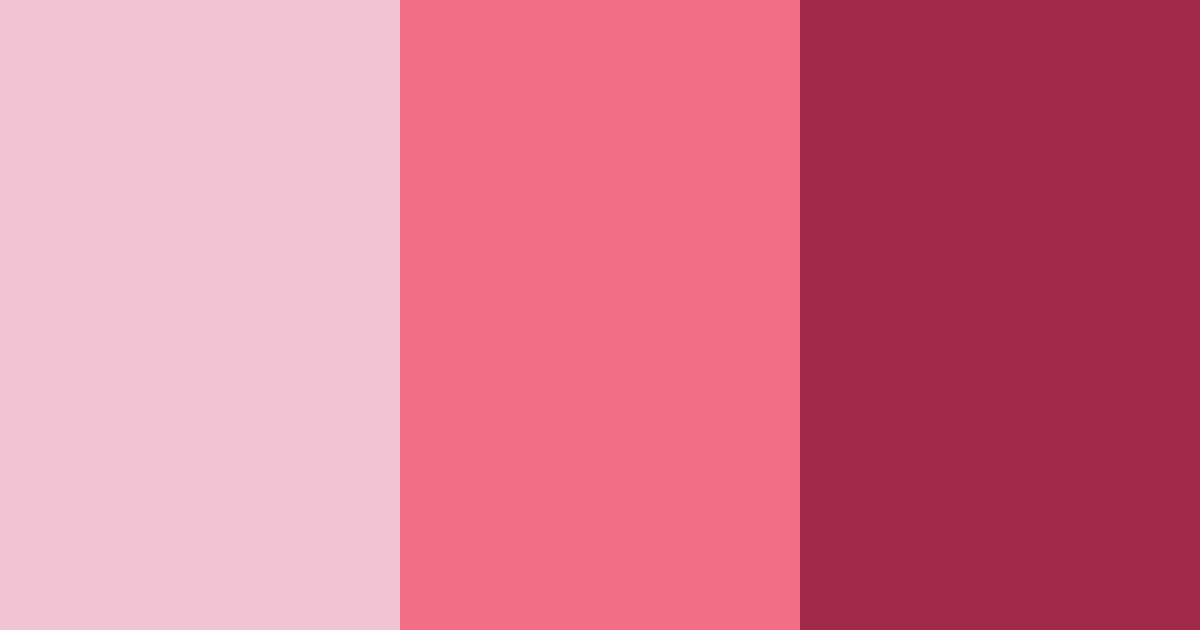 Download pink shades color palette PNG image (landscape)