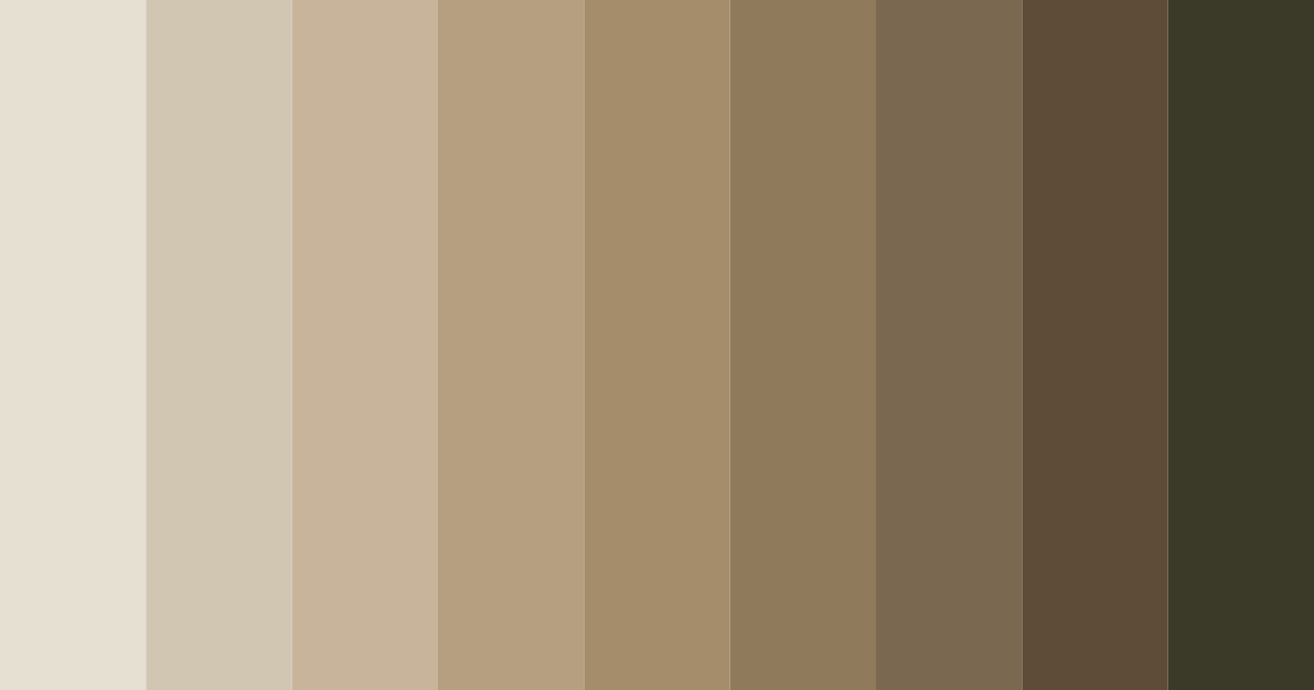 Download beige earth color palette PNG image (landscape)