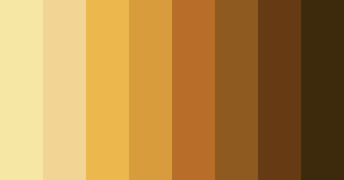 Download brown earthtones color palette PNG image (landscape)