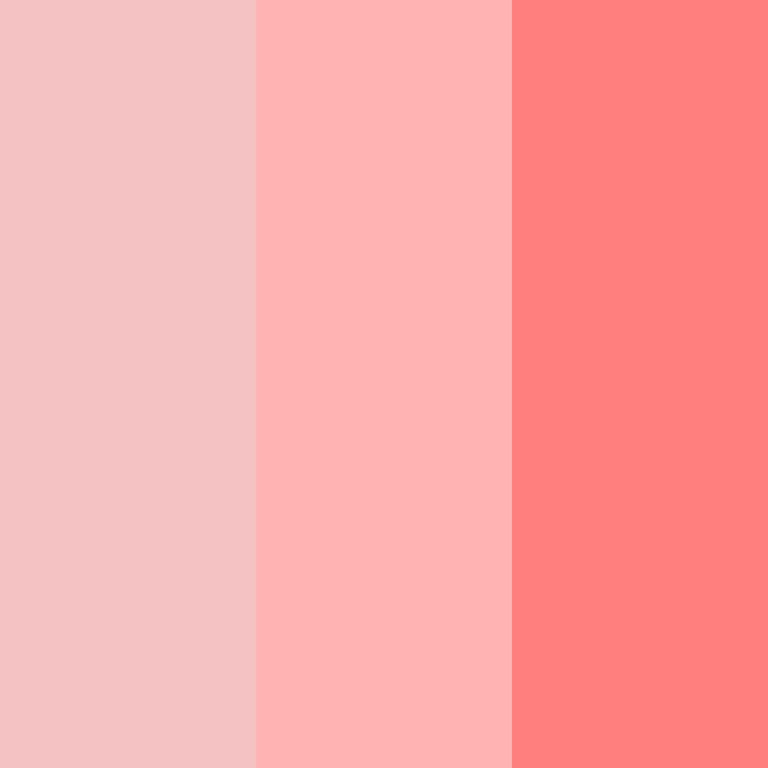 Download pink ice cream color palette PNG image (square)