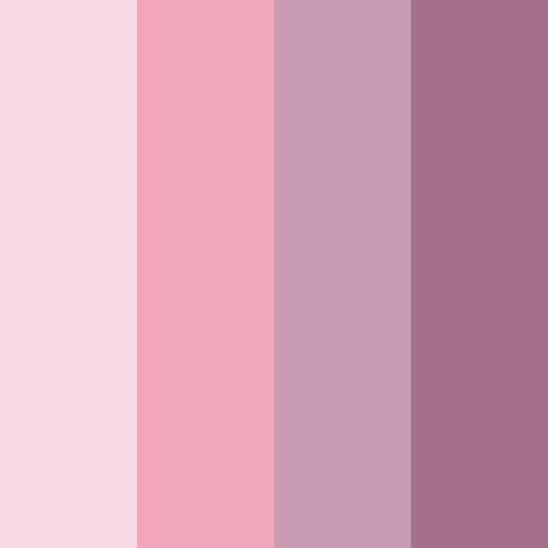 Download pink icecream color palette PNG image (square)