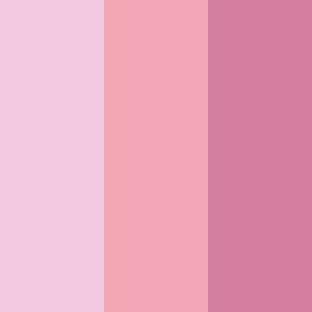 Download pink ice cream color palette PNG image (square)