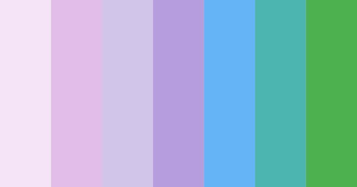 Download pastel ice cream color palette PNG image (landscape)