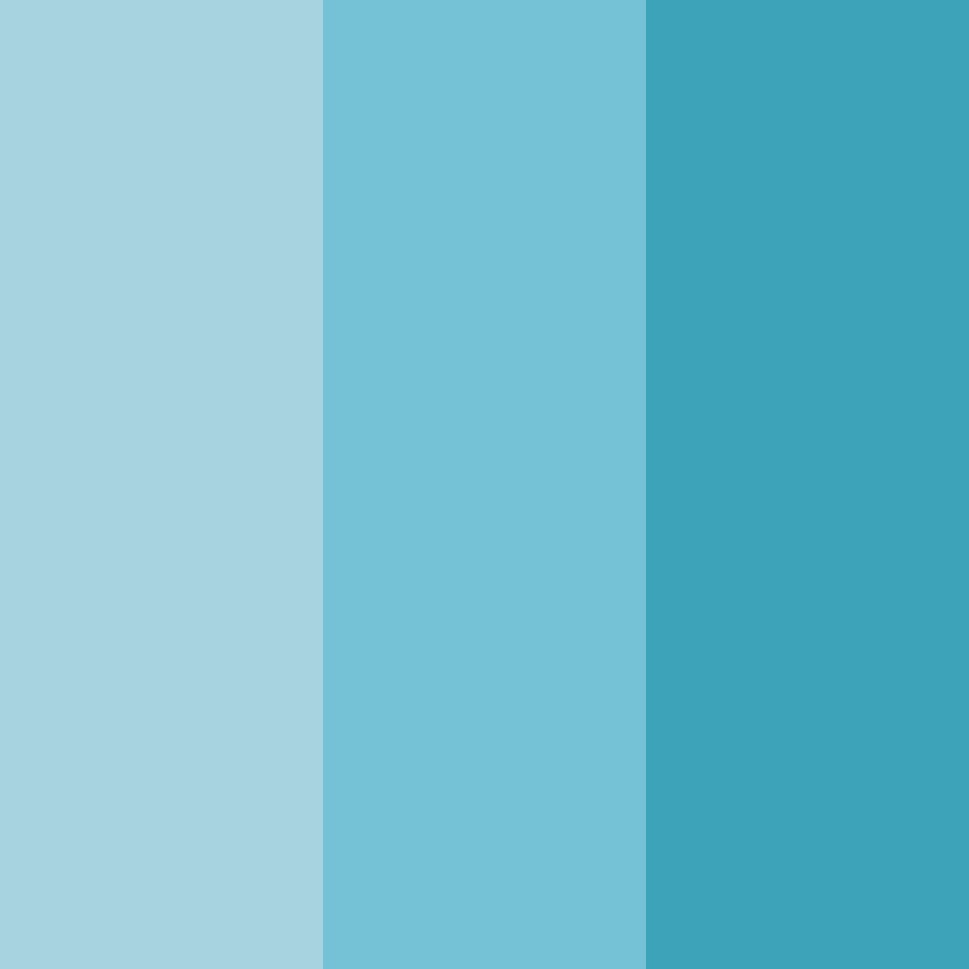 Download melting sorbet serenity color palette PNG image (square)