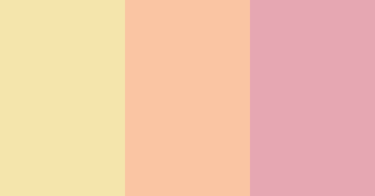 Download light pink ice cream color palette PNG image (landscape)