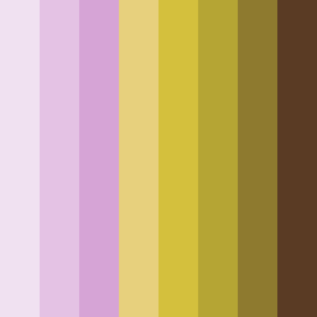 Download whimsical sunrise color palette PNG image (square)