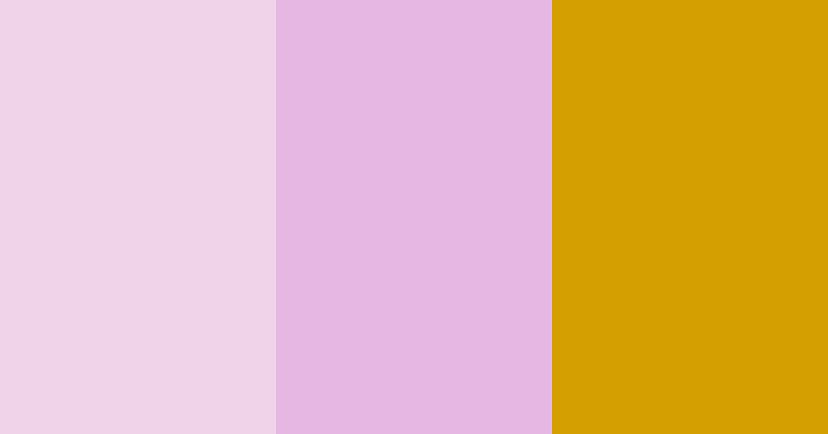 Download lavender gold blossom color palette PNG image (landscape)