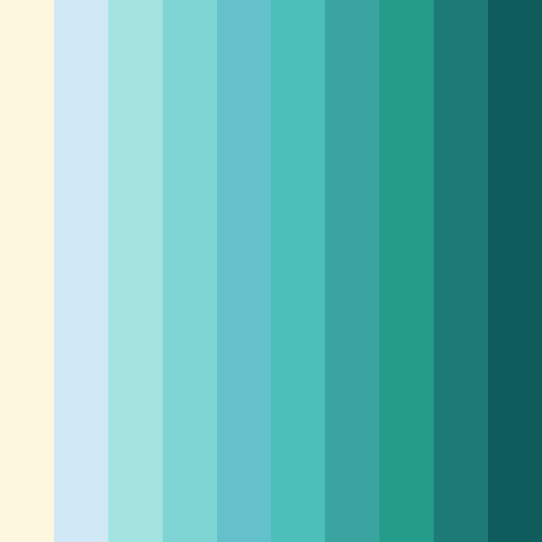 Download whispers of serenity color palette PNG image (square)
