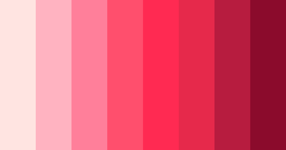 Download pink ice cream delight color palette PNG image (landscape)