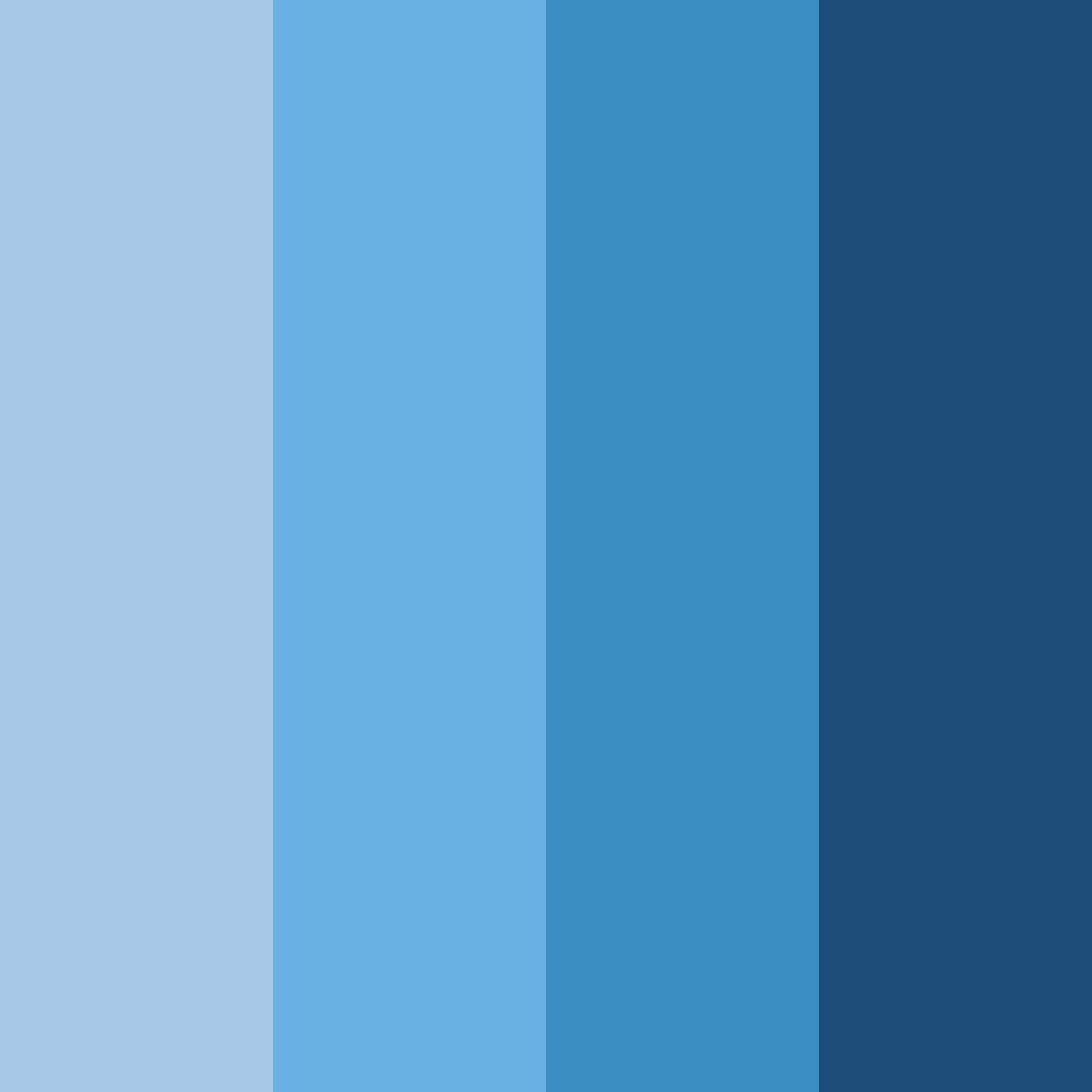 Download oceanic harmony color palette PNG image (square)