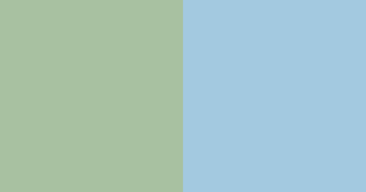 Download shades of green and blue color palette PNG image (landscape)