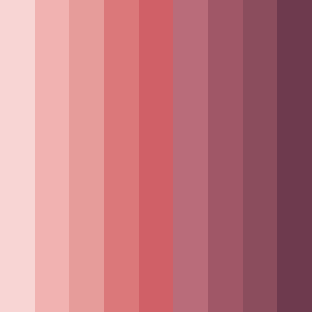 Download morandi pink shades color palette PNG image (square)