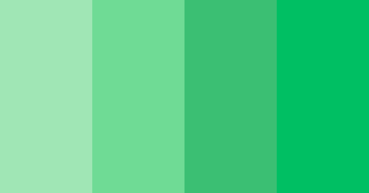 Download emerald whisper color palette PNG image (landscape)