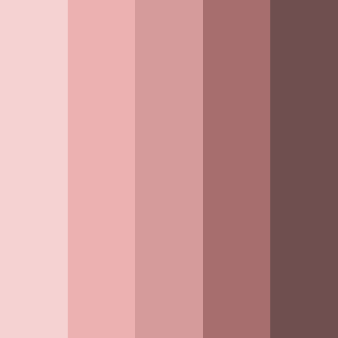 Download soft pink color palette PNG image (square)