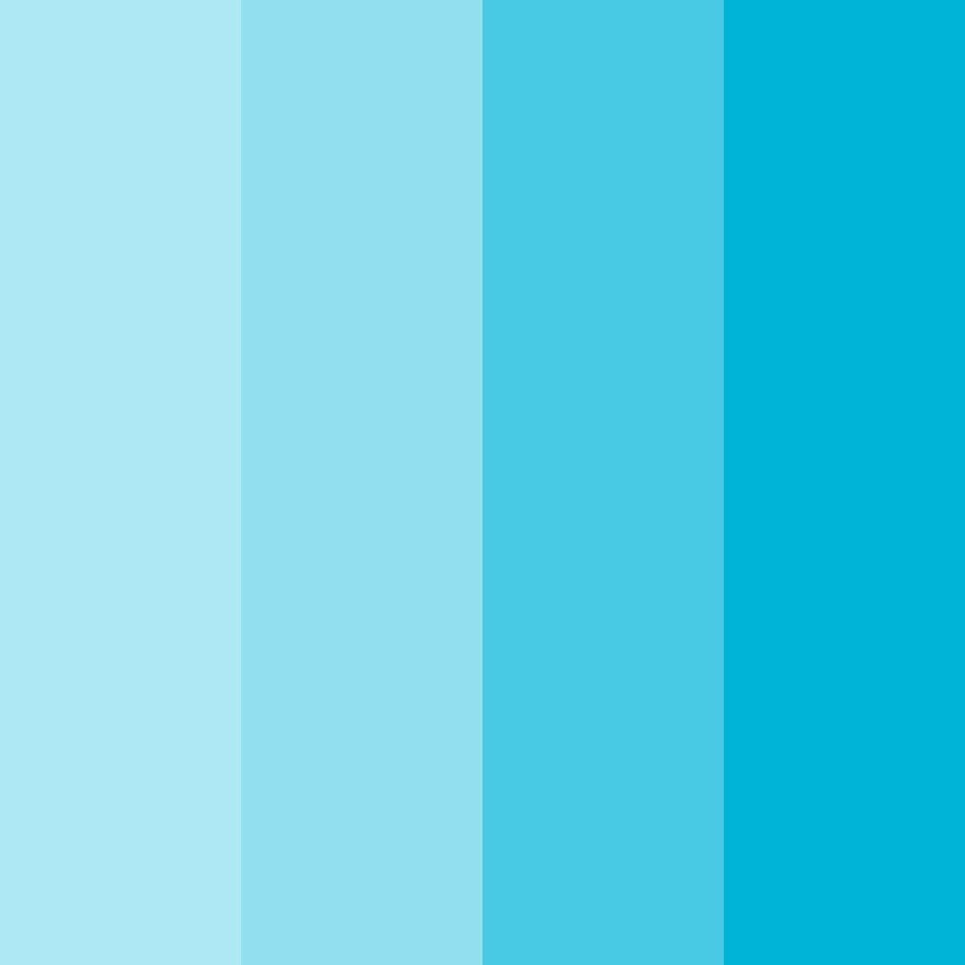 Download urban oasis color palette PNG image (square)