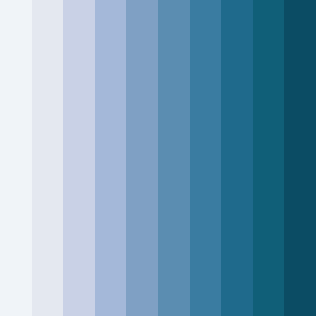Download ocean breeze serenade color palette PNG image (square)