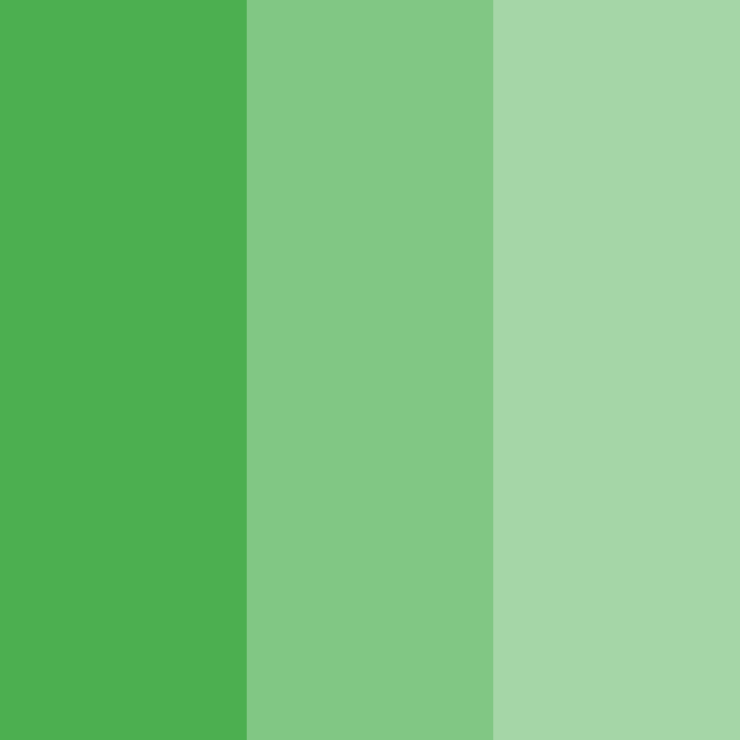 Download emerald serenity color palette PNG image (square)