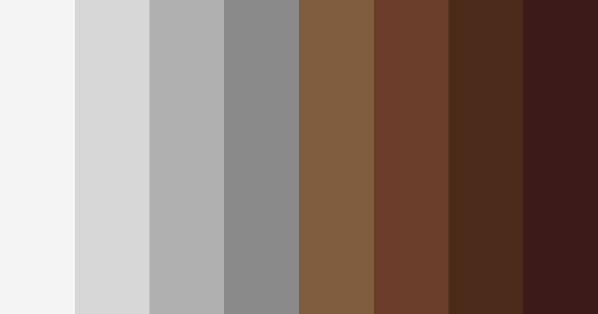 Download gray ashen brown color palette PNG image (landscape)