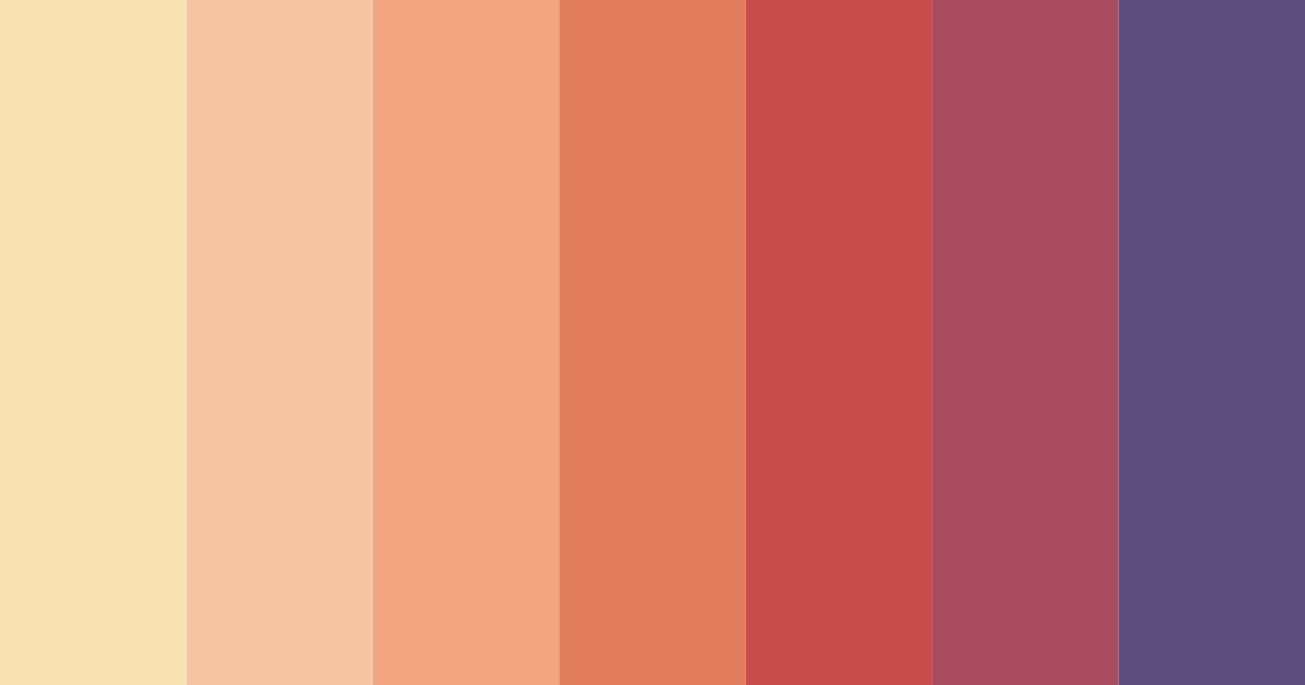 Download shades of pink color palette PNG image (landscape)