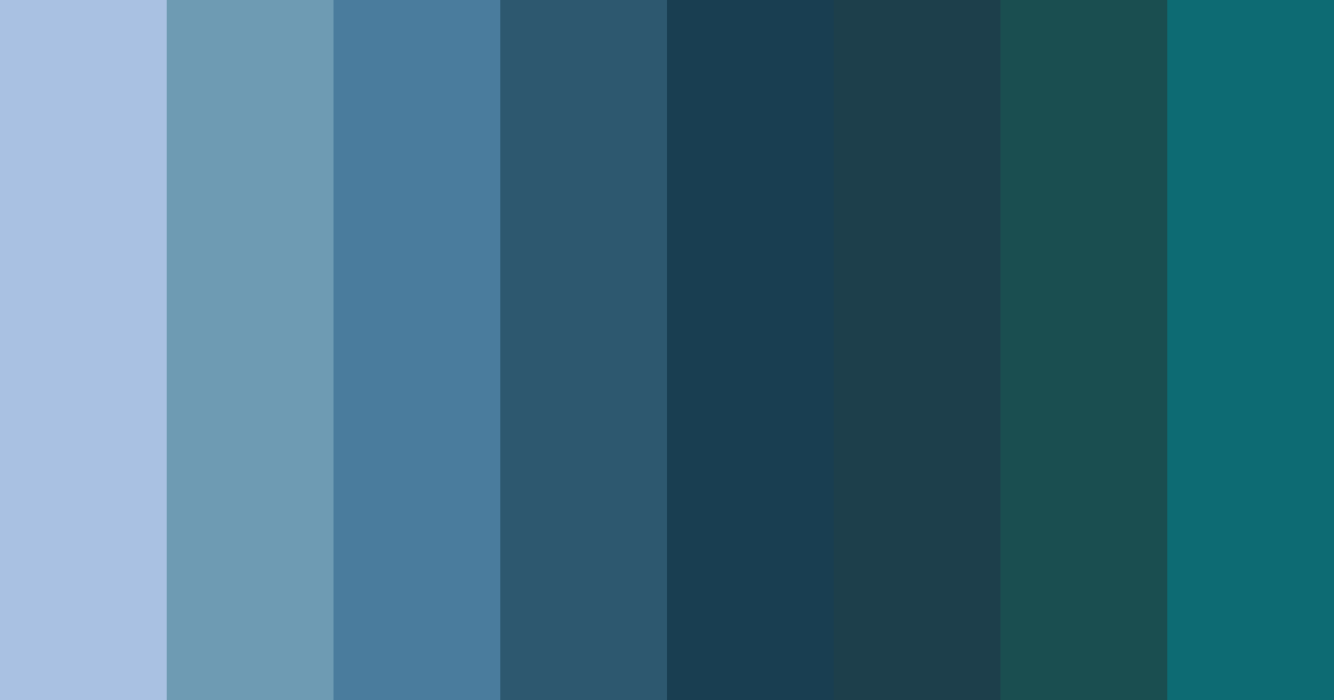 Download blue sky color palette PNG image (landscape)