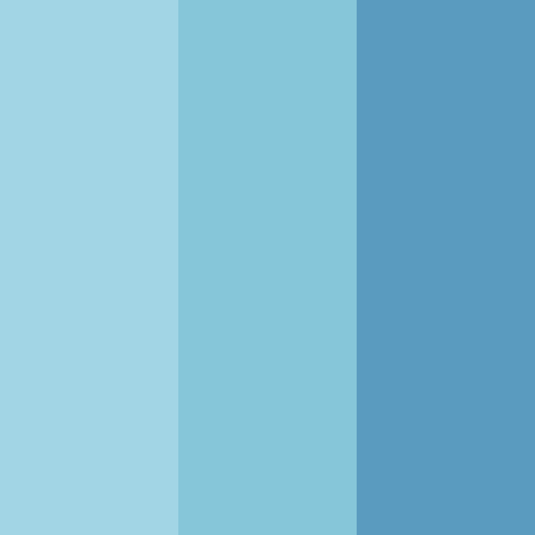 Download graphical serenity color palette PNG image (square)