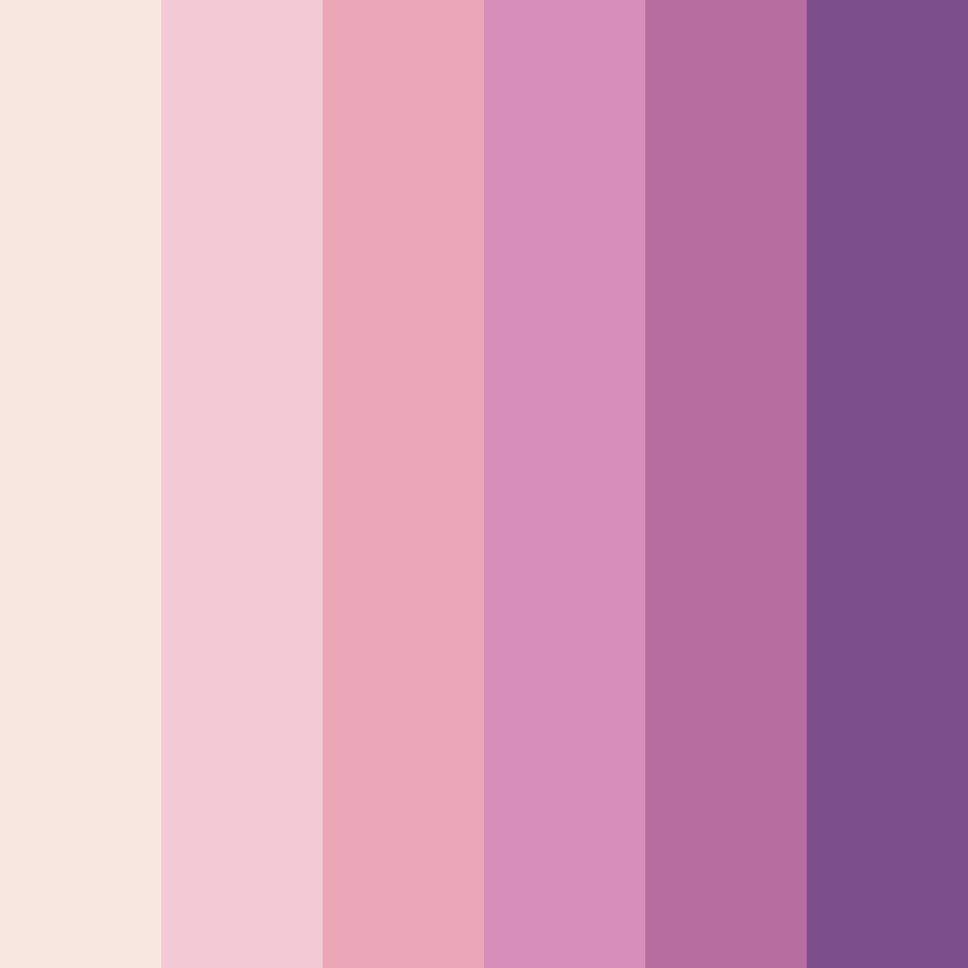 Download sugary sorbet dreams color palette PNG image (square)