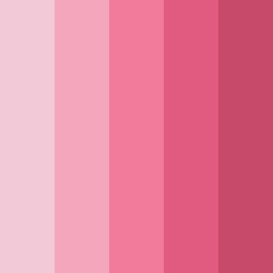 Download pink ice cream color palette PNG image (square)