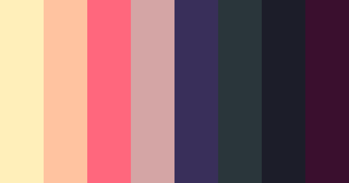 Download twilight whispers color palette PNG image (landscape)