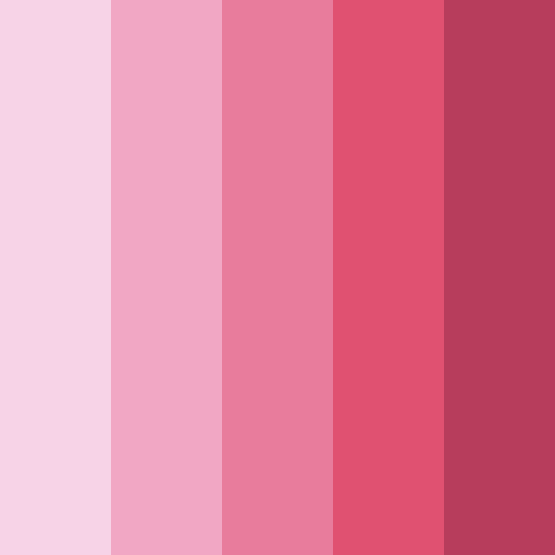 Download blossom whispers color palette PNG image (square)