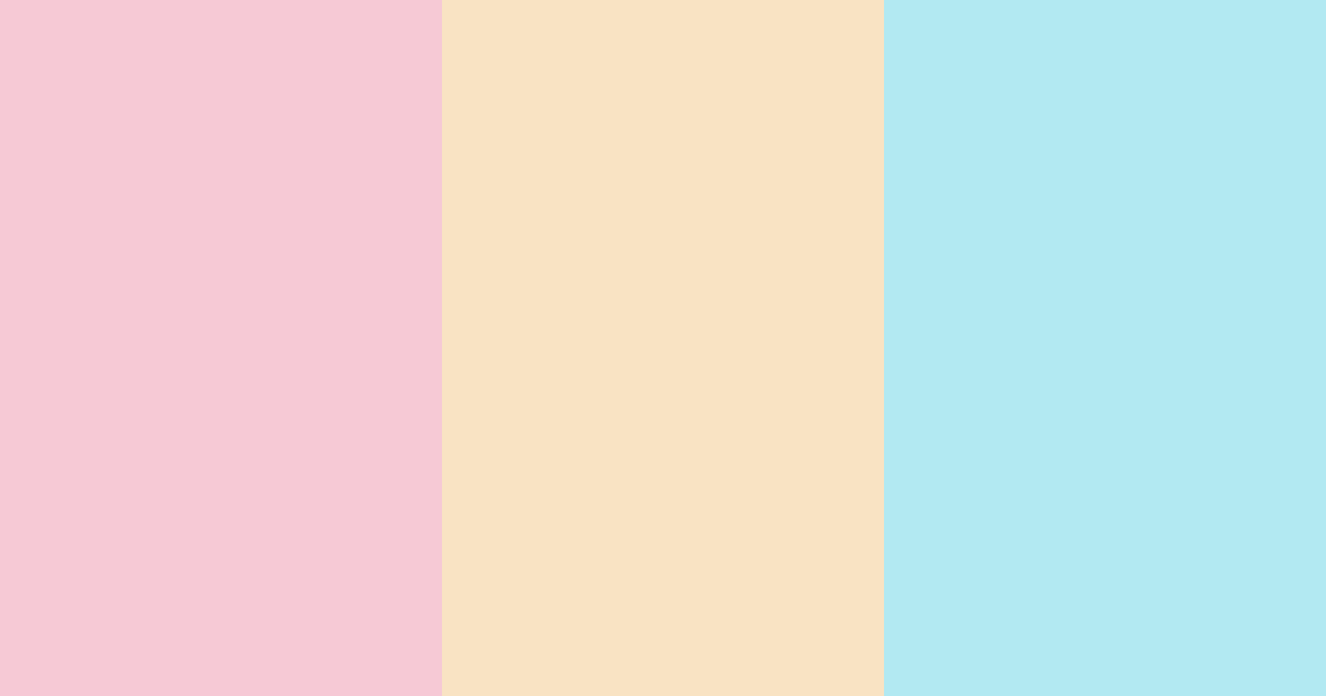 Download pink ice cream color palette PNG image (landscape)