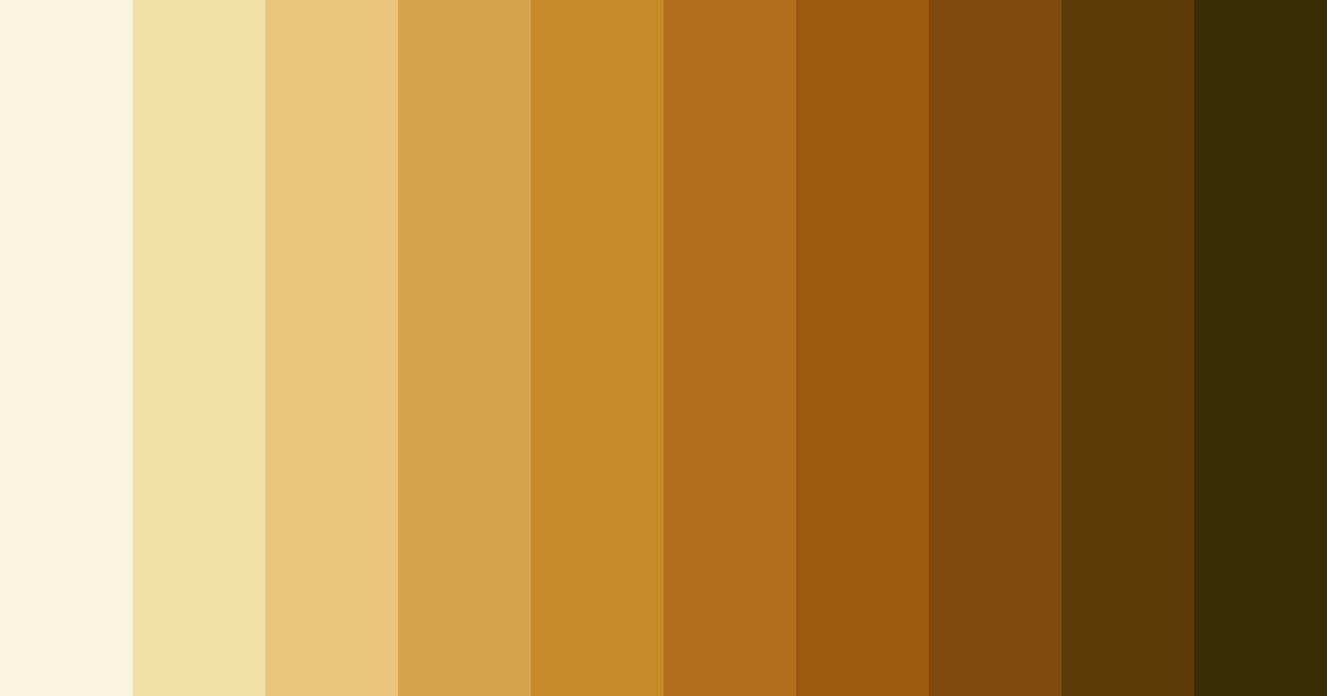 Download golden harvest color palette PNG image (landscape)