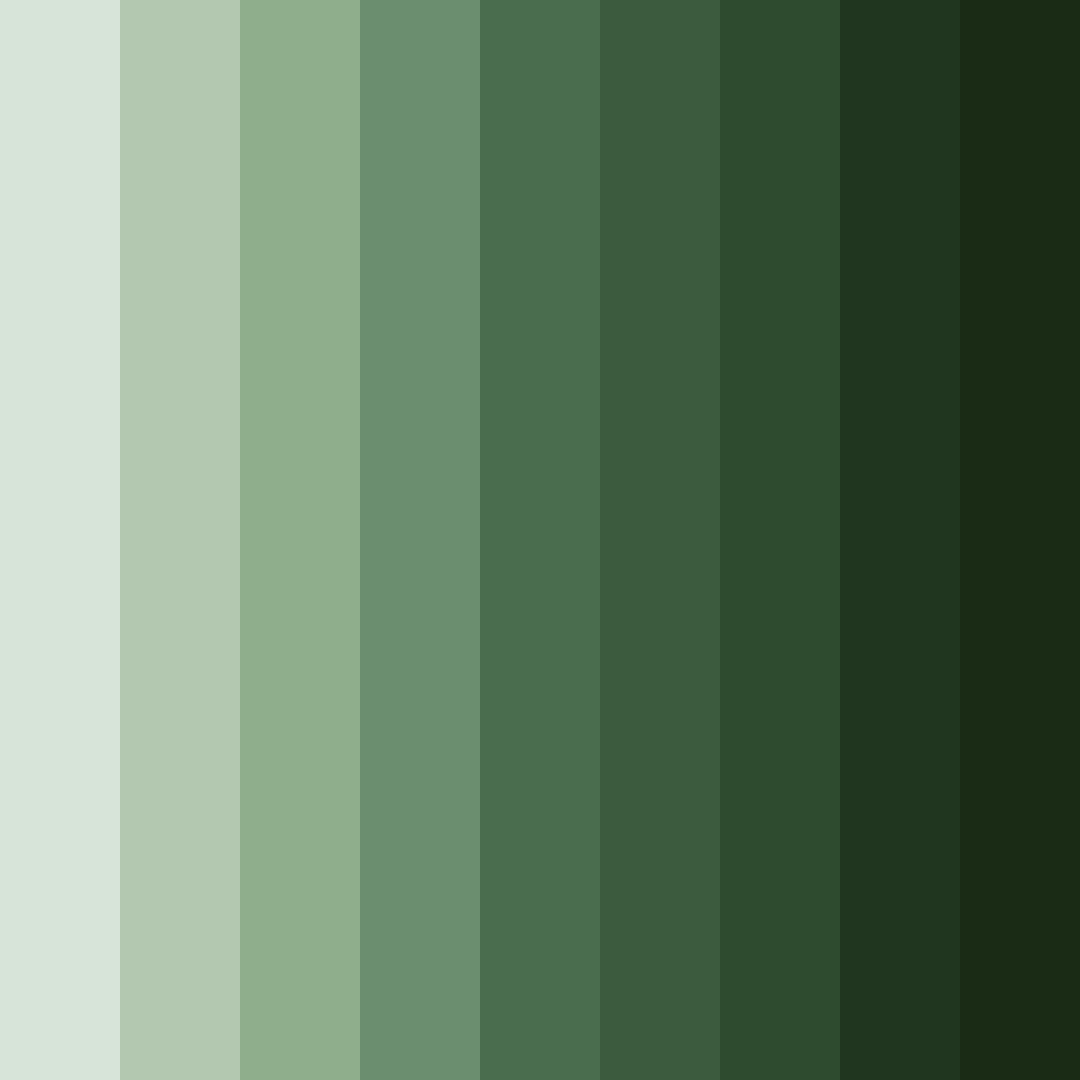 Download shades of grey green color palette PNG image (square)