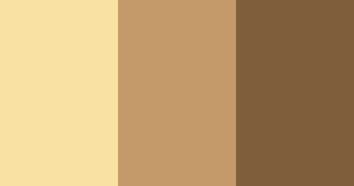 Download golden brown color palette PNG image (landscape)