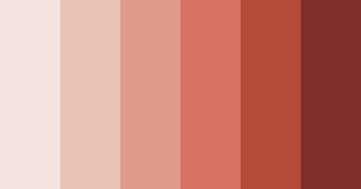 Download blushing blooms color palette PNG image (landscape)