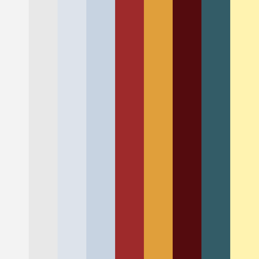 Download rustic serenity color palette PNG image (square)