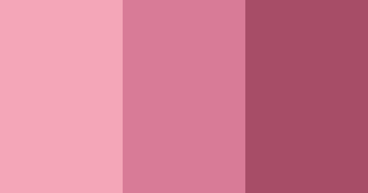 Download dark pink shades color palette PNG image (landscape)