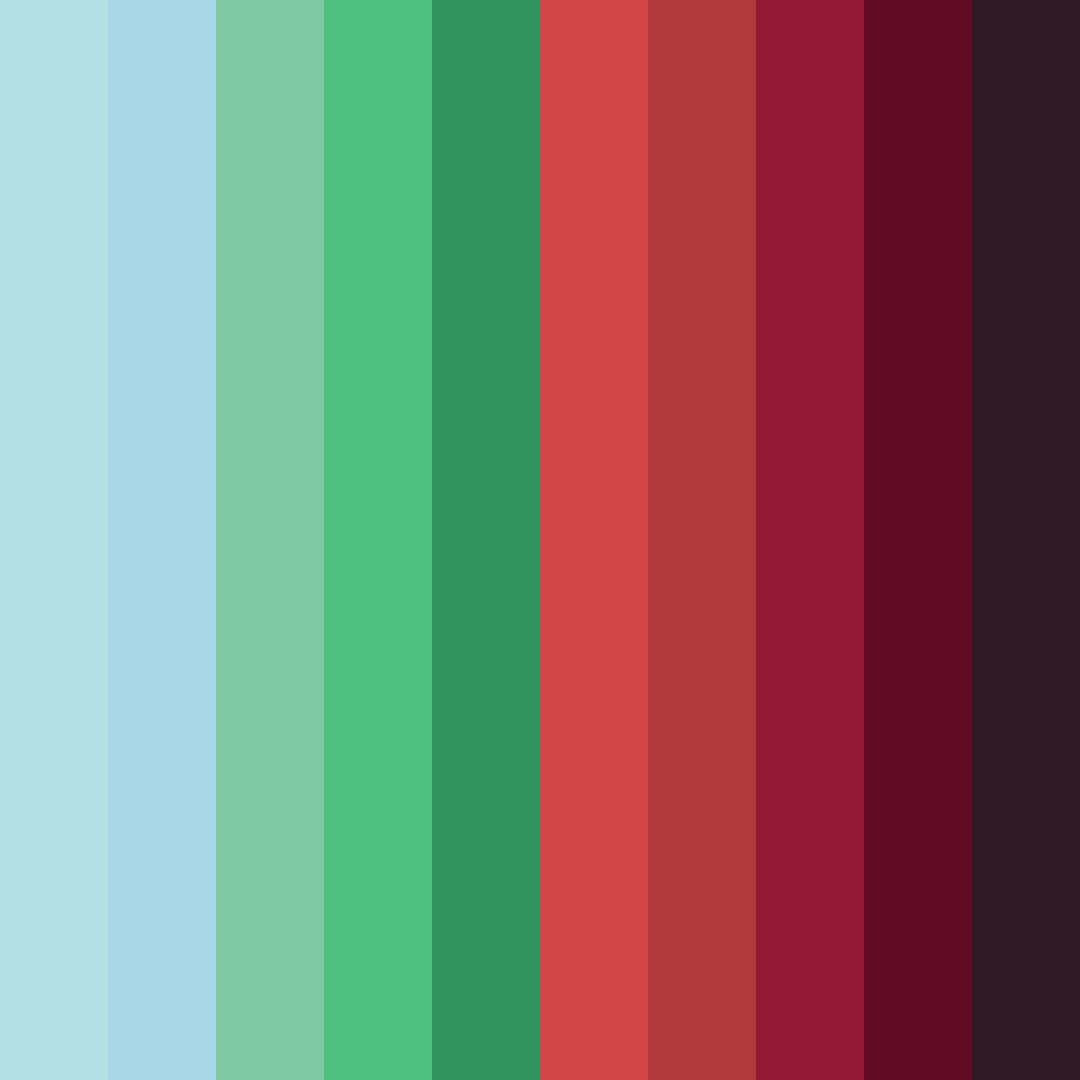 Download nautical reverie color palette PNG image (square)