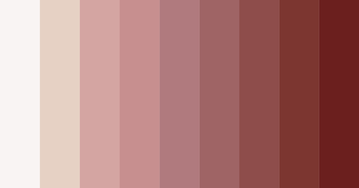 Download red elegance color palette PNG image (landscape)
